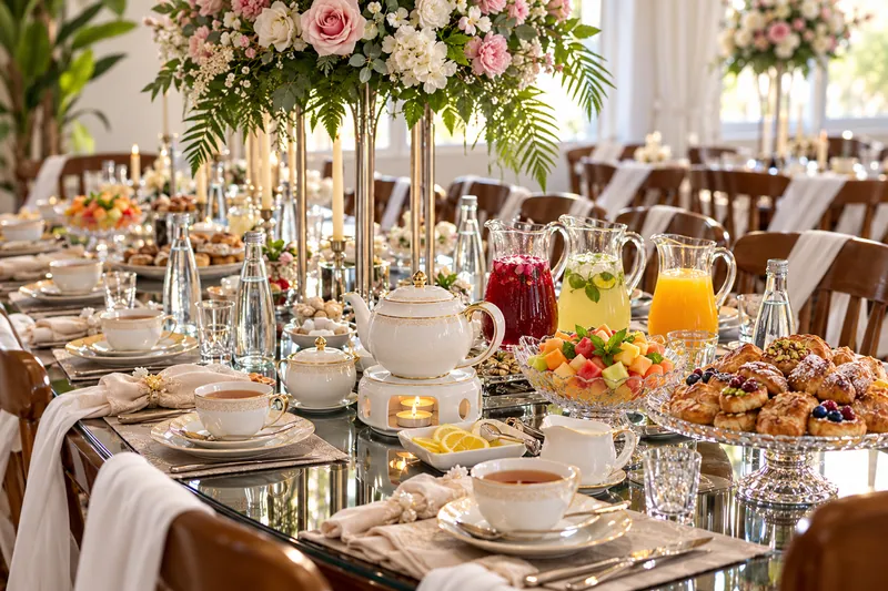 چای، میوه و شیرینی؛ جانان اسکای لانژ